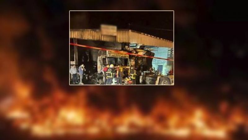 Evren Sanayi Sitesi’nde yangın