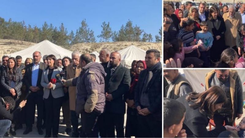 HDP Eş Başkanı ve heyeti Urfa’da