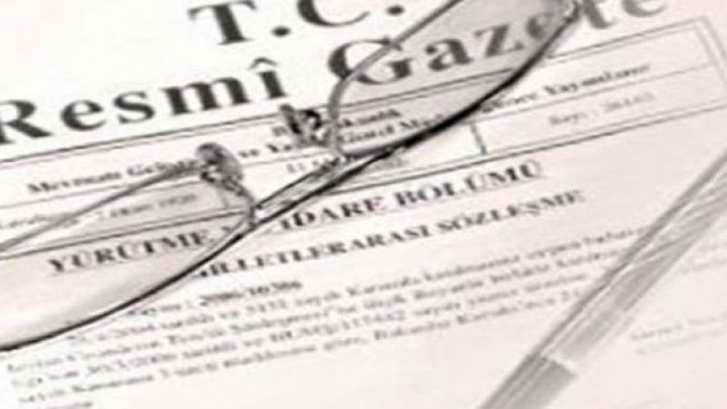 Cumhurbaşkanlığı tarafından yapılan atamalar Resmi Gazete'de