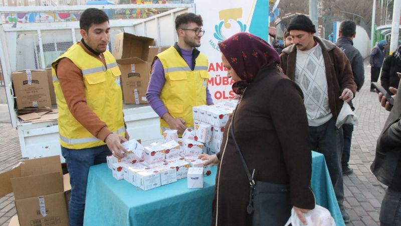 Haliliye’den vatandaşlara kandil simidi