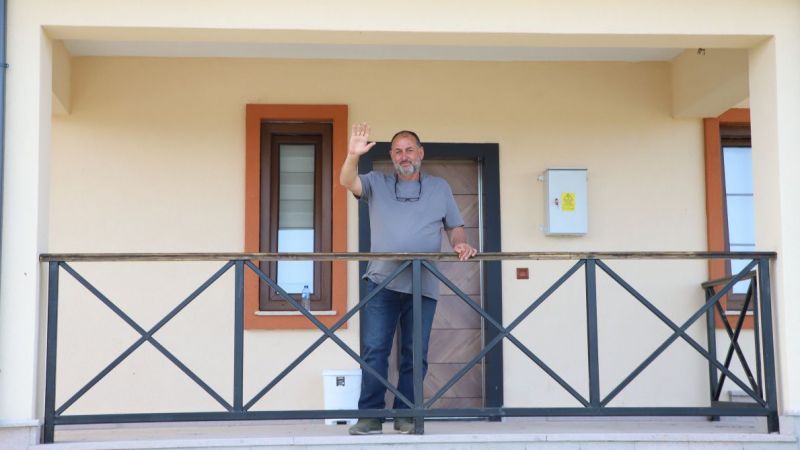 Depremzedeler yeni yuvalarında yeni bir hayata başladı