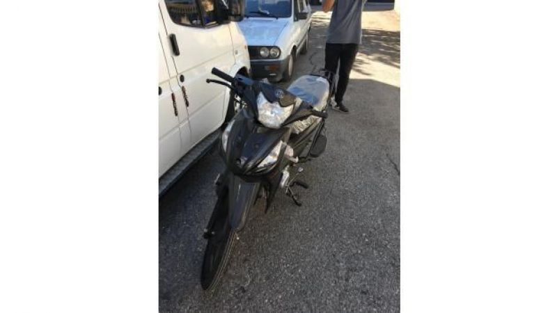 Park halindeki motosiklet çalındı