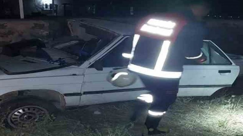 Kontrolden çıkan otomobil şarampole yuvarlandı: 3 yaralı
