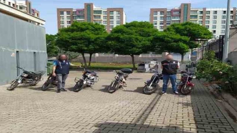 Polis motosiklet hırsızlarına göz açtırmıyor