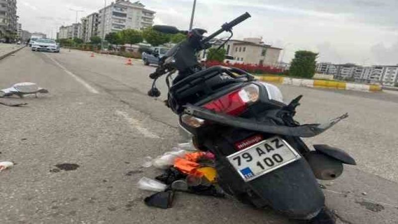 Otomobil ile motosiklet çarpıştı: 1 ölü