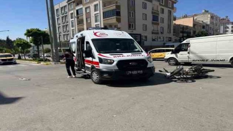 Trafik kazası: 1 yaralı