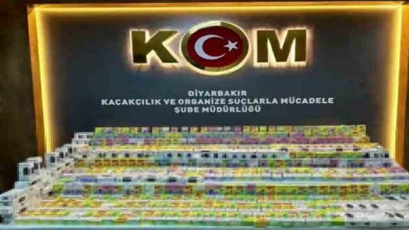 Diyarbakır'da kaçakçılığa geçit yok: 17 tutuklama