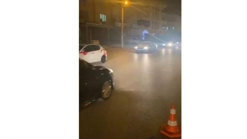 Konvoy oluşturarak trafikte tehlike saçan 74 araca ceza