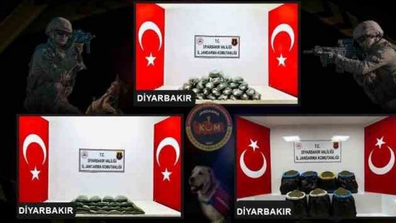 Narko terör operasyonu: 150 kilo toz esrar ele geçirildi