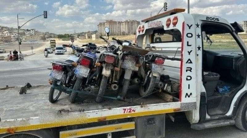 Gaziantep'te motosiklet uygulaması