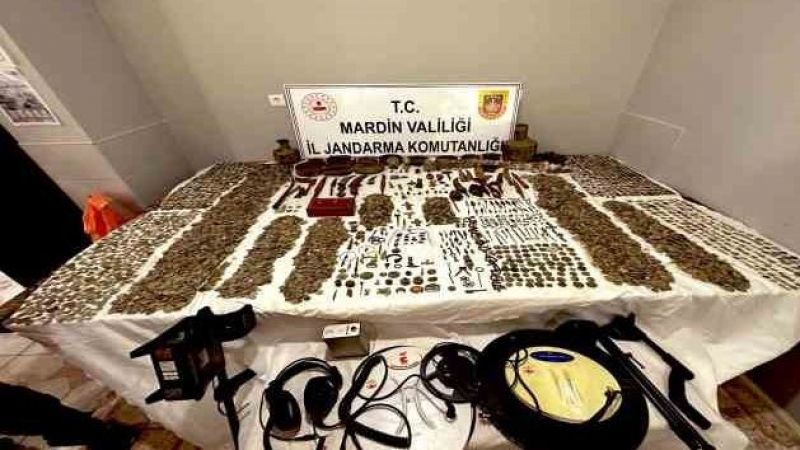 22 bin 265 adet tarihi eserle yakalanan şüpheli tutuklandı