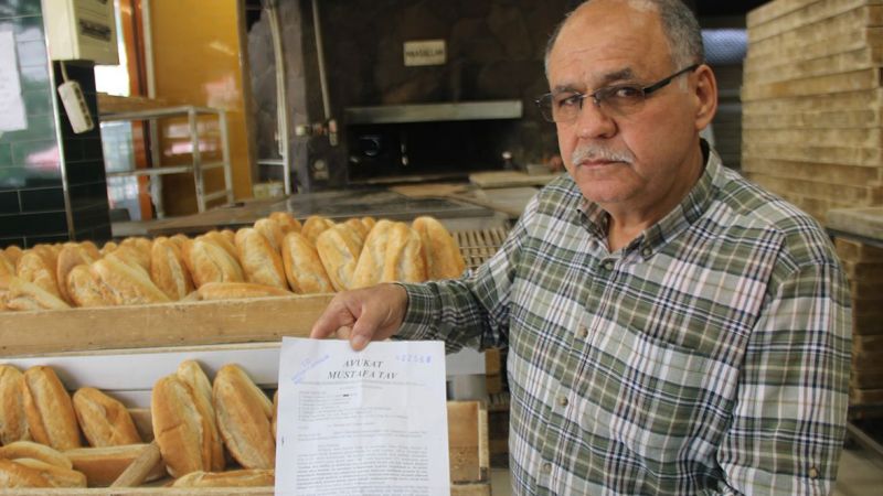 Fırıncıya meslektaşlarından ucuza ekmek sattığı için dava