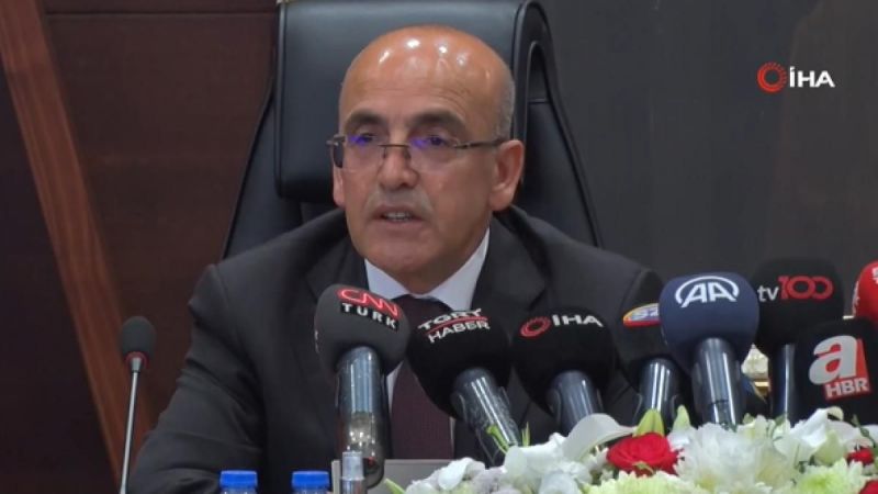 Bakan Şimşek'ten TCMB Başkanı Erkan'a tebrik mesajı