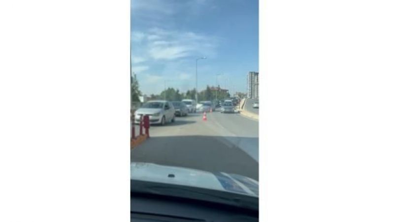 Trafik şeridini ihlal eden 93 araca ceza yağdı