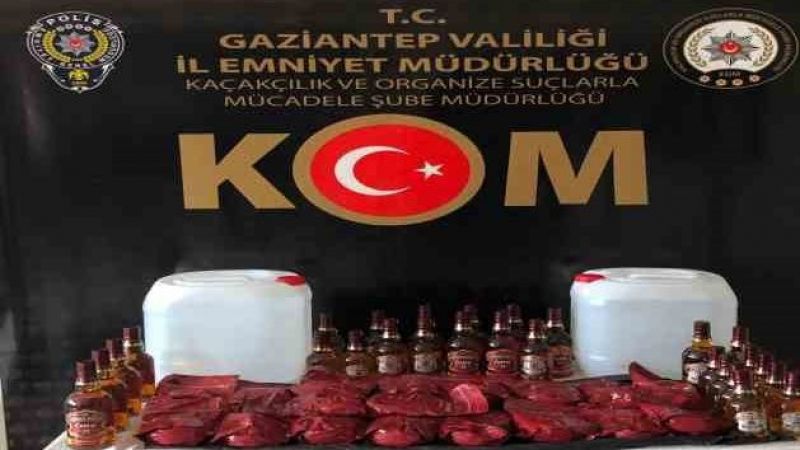 82 kilo kaçak nargile tütünü ele geçirildi