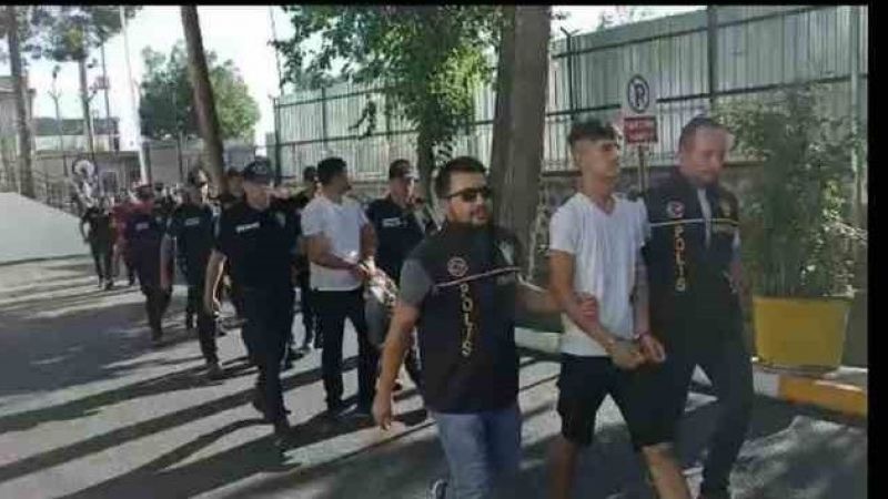 Suç makinelerine şafak operasyonu: 15 gözaltı