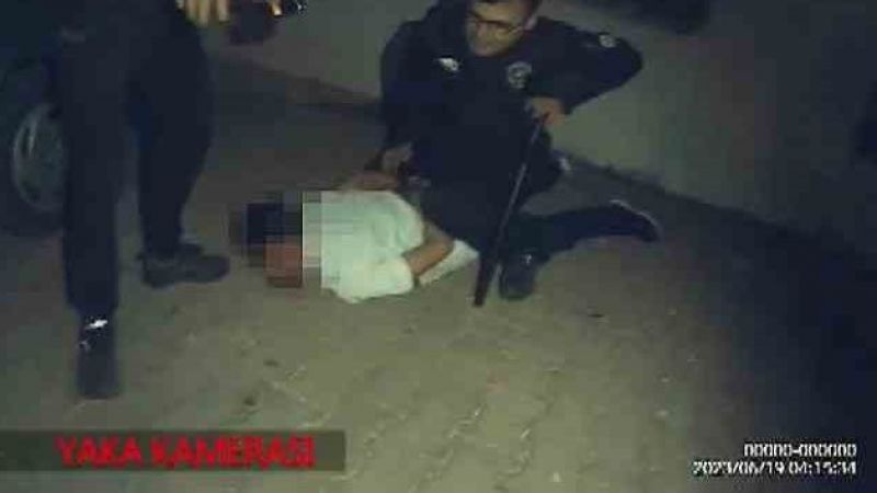 Yaralama olayının zanlısı kovalamaca ile yakalandı
