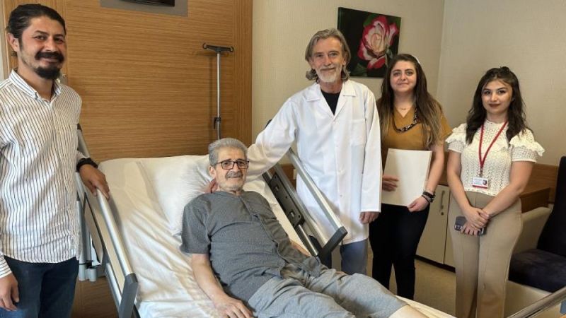 30 yıllık ameliyat korkusunu kapalı yöntemle yendi, 4 günde sağlığına kavuştu
