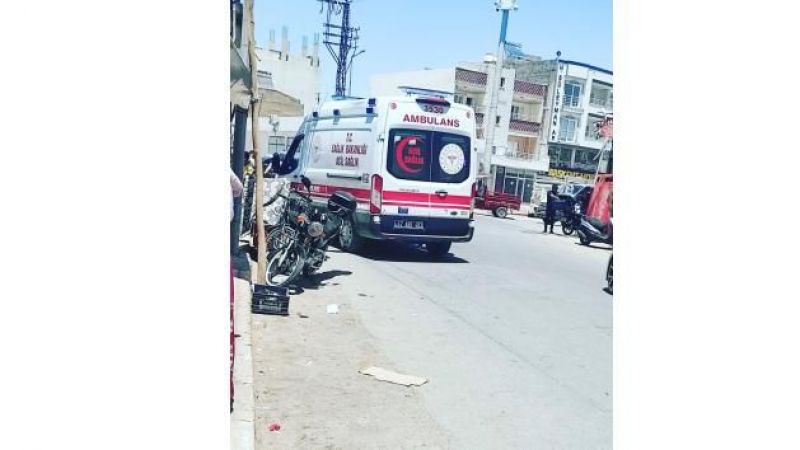 Otomobil ile motosiklet çarpıştı: 1 yaralı