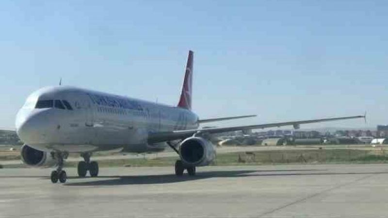 THY uçağına kuş çarptı