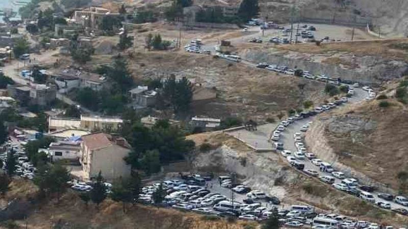 Halfeti'deki bayram yoğunluğu Bodrum'u aratmıyor