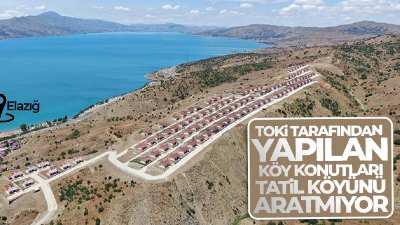 TOKİ konutları tatil köyünü aratmıyor
