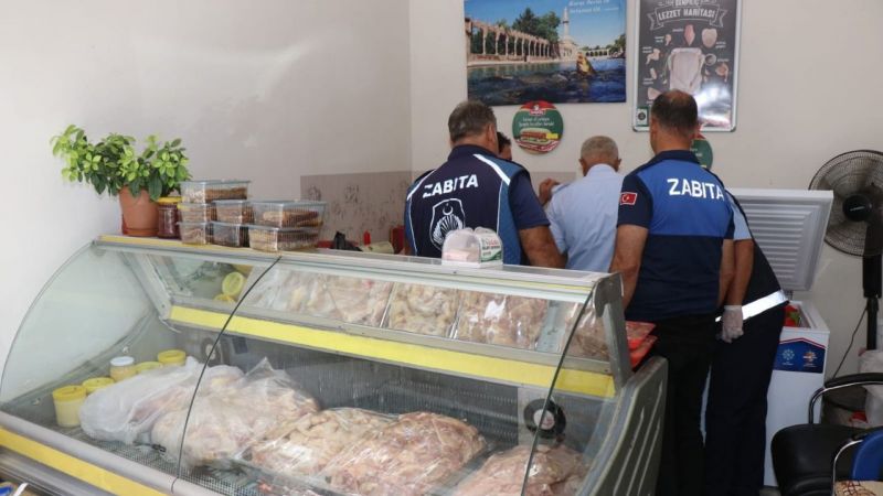 Zabıta ekiplerinden denetim
