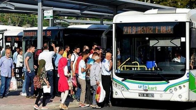 Urfa’da ulaşım 4 gün ücretsiz