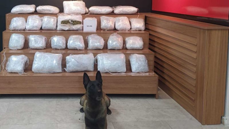 Urfa'da 21 kilo 550 gram uyuşturucu ele geçirildi
