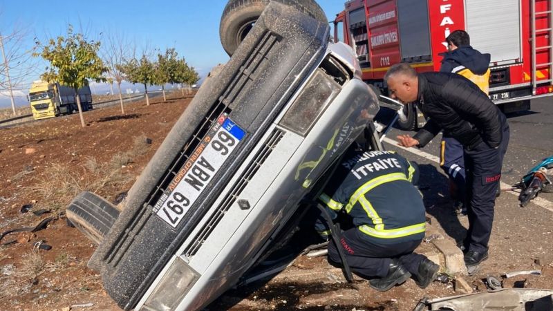 Urfa'da feci kaza: 1 ölü, 3 yaralı