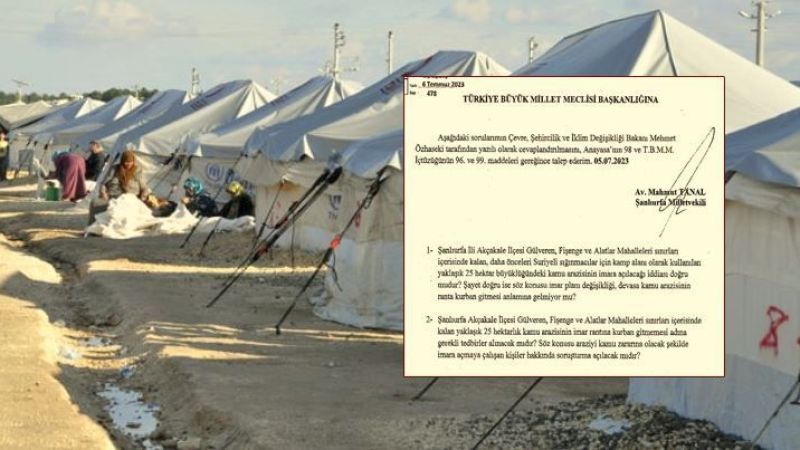 Akçakale’deki kamu arazisi ranta mı kurban ediliyor?
