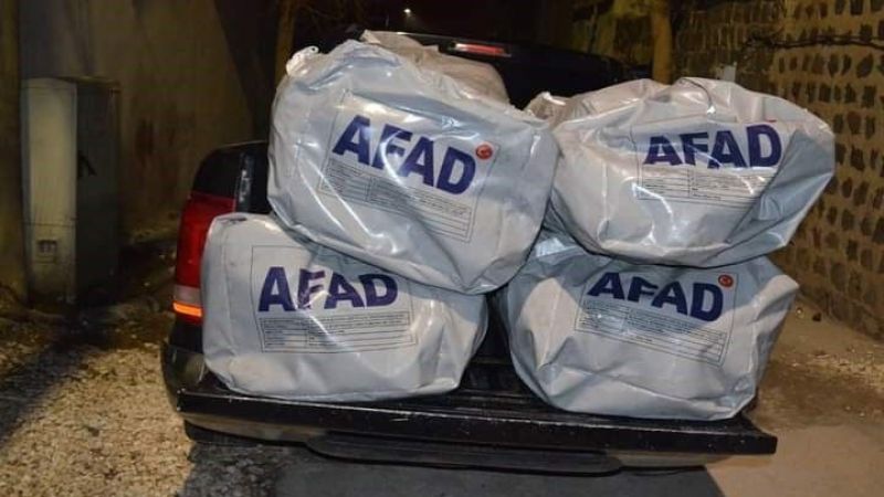 Şimdi de AFAD çadırlarına dadandılar