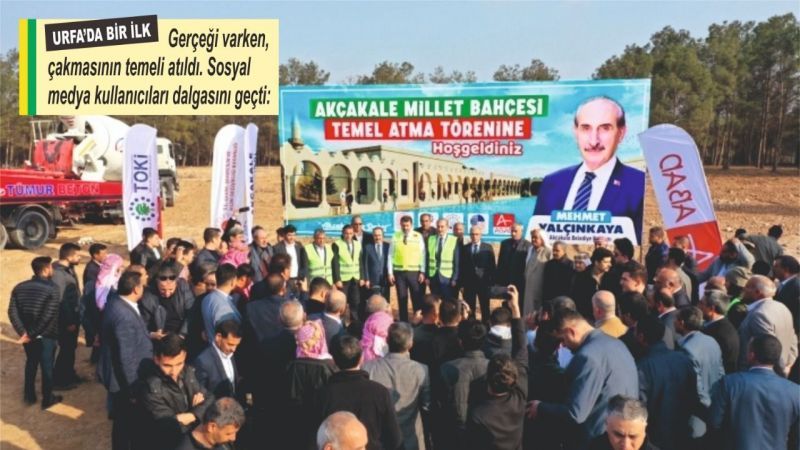 Vizyon Akçakale'de! Alay konusu oldu