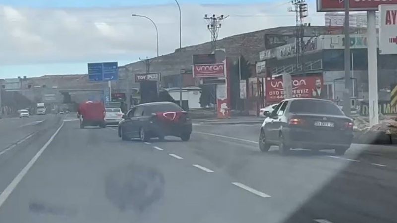 Urfa'da pes dedirten görüntü