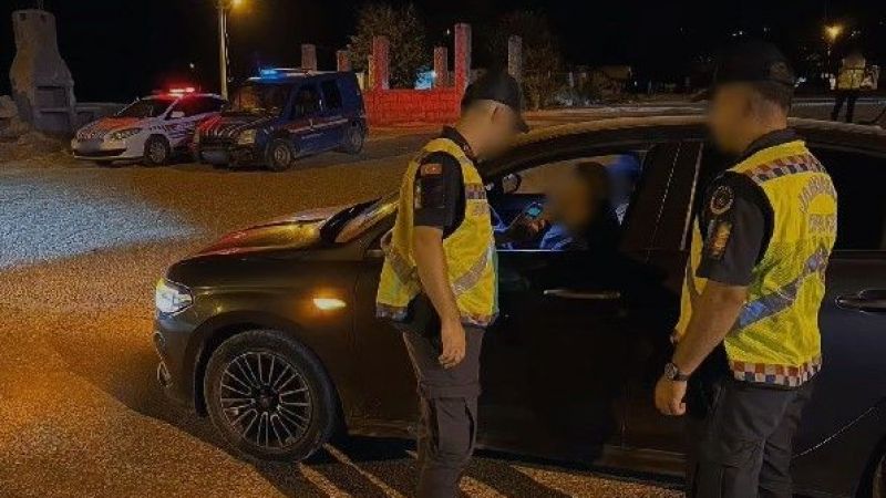 Alkollü sürücü denetiminde 89 sürücüye 151 bin TL idari para cezası