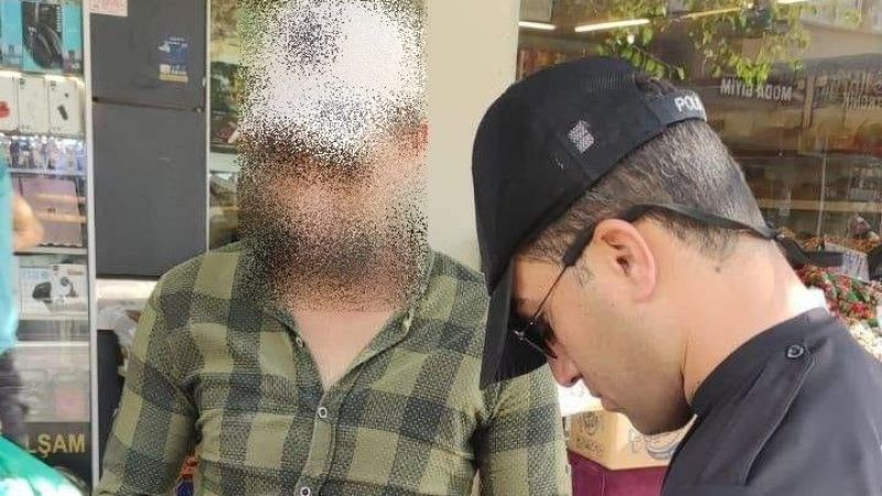 Metruk binalar çevresinde polis uygulaması