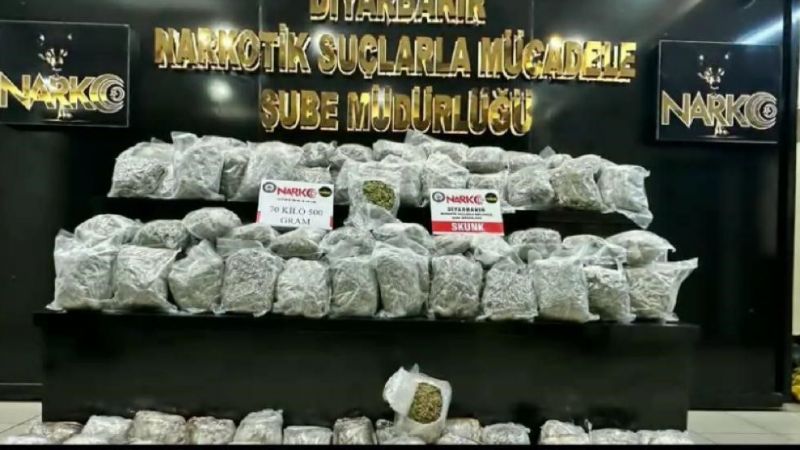 Son 3 günde 179 kilo uyuşturucu madde ele geçirildi: 13 tutuklama
