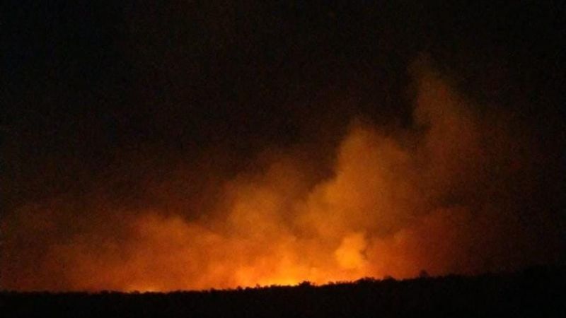 6 saattir devam eden yangında 6 hane tahliye edildi