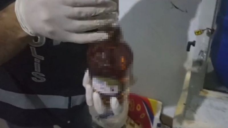 90 litre kaçak etil alkol ele geçirildi