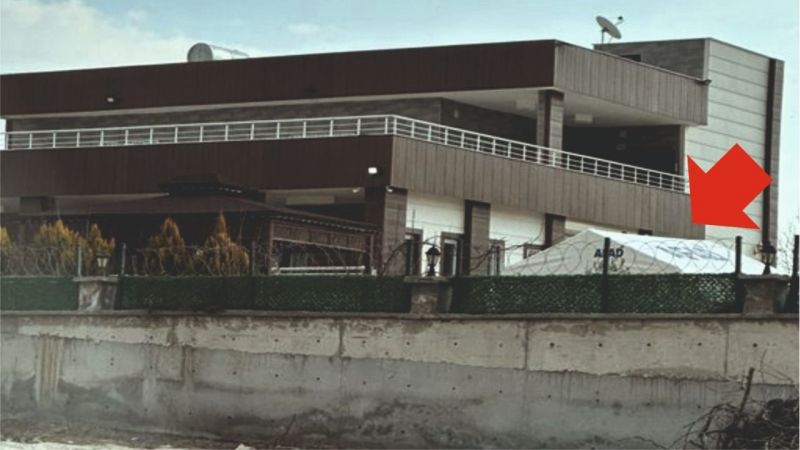 Bağ evine AFAD çadırı kuran kişi ortaya çıktı