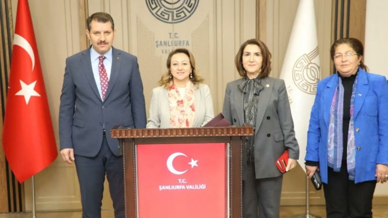 Bakan yardımcısı Urfa'da