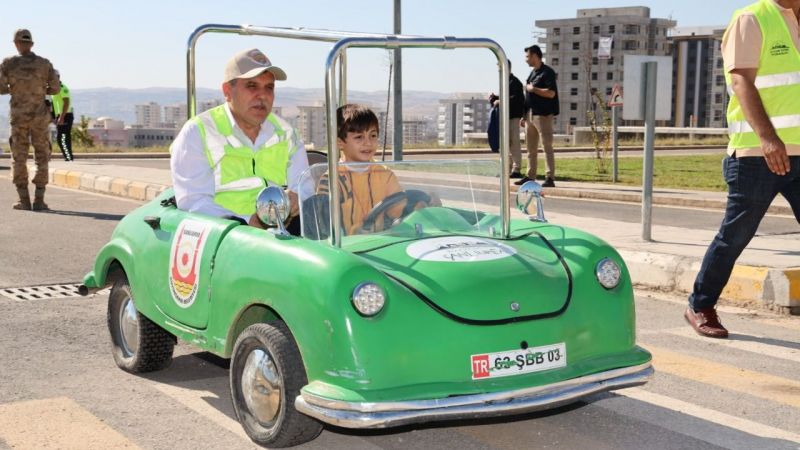 Beyazgül trafik eğitimine katıldı