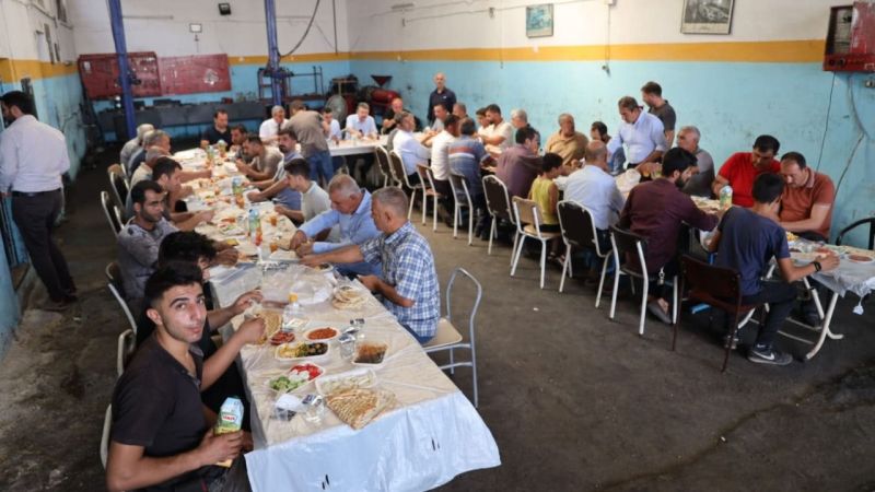 Beyazgül evren sanayi esnafı ile bir araya geldi