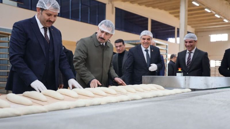 Halk ekmek fabrikasında start verildi