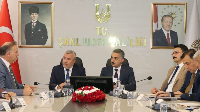 YKS’deki son hazırlıklar Urfa’da ele alındı