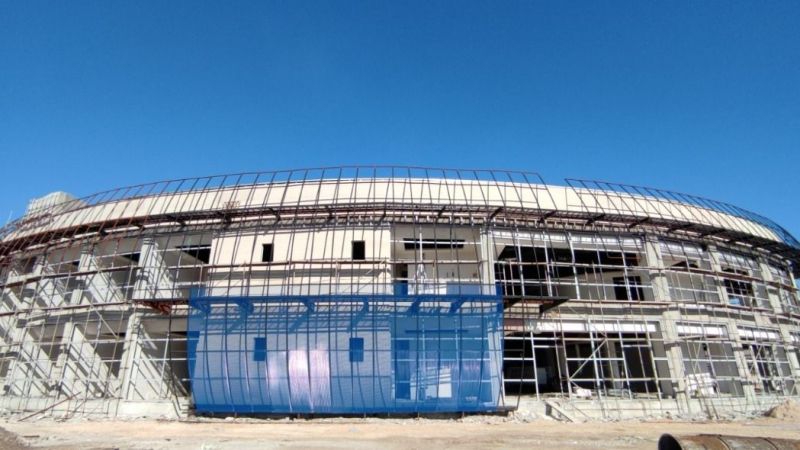 Bilim merkezi inşaatı hızla yükseliyor