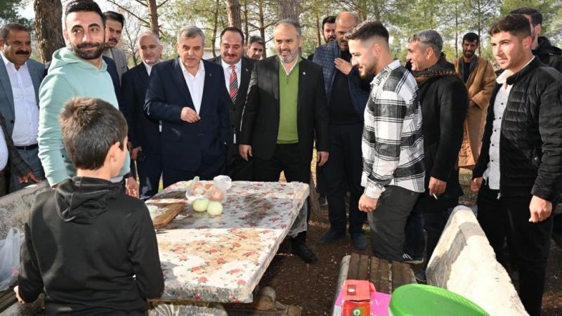 Bursa Büyükşehir Belediye Başkanı Urfa'da