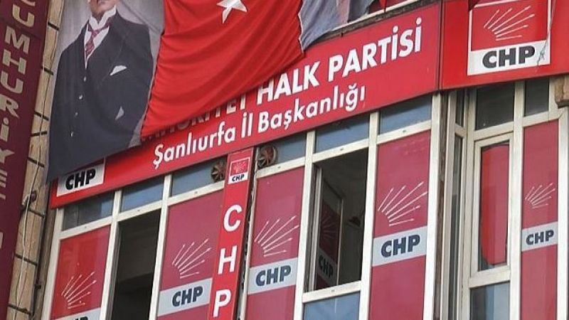 CHP Urfa’da flaş istifa !