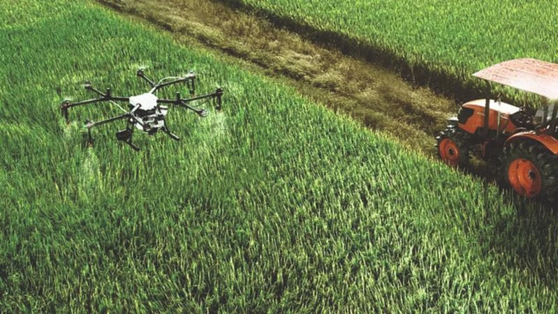 Dron teknolojisi tarımda verim kaybını sıfırlıyor