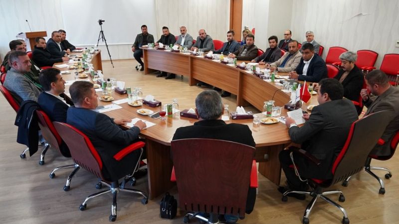 Yetim, Meslek Komite Başkanlarıyla bir araya geldi